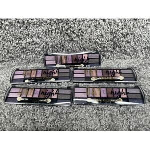 Lot Of 5 LA Colors Day To Night Makeup Eyeshadow Palette CES424 Dusk 28 Oz